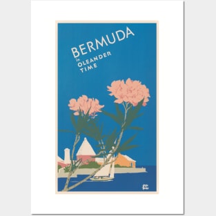 Bermuda travel poster Posters and Art